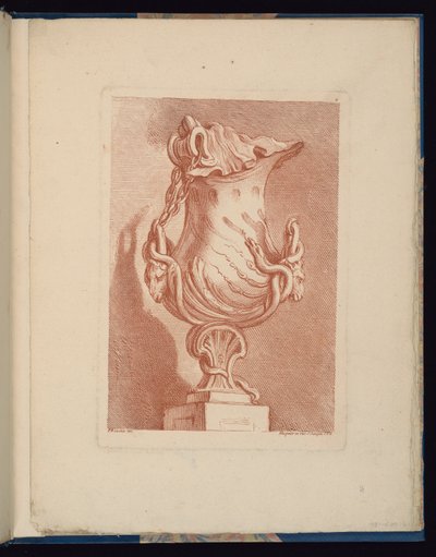 Tallerken 4, Livre de vases (Book of Vases) av François Boucher