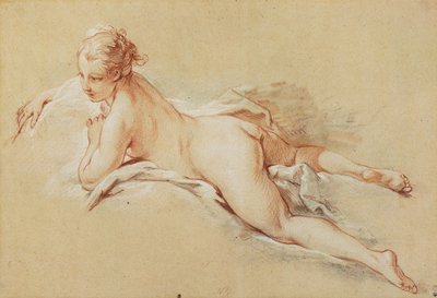 Liggende naken av François Boucher