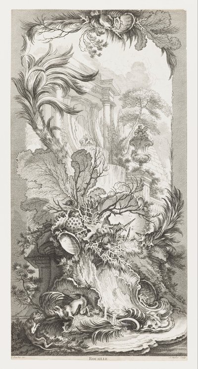 Rocaille [Rokokkodesign], i Nye konsepter for skjermer av François Boucher