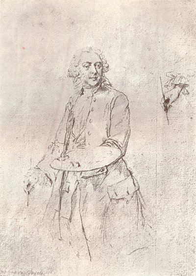 Kunstneren, 1700-tallet av François Boucher