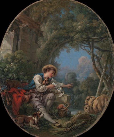 Sendebudets utsendelse, 1765. av François Boucher