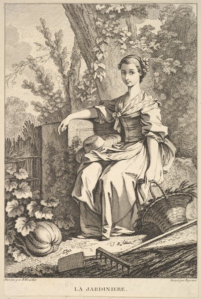 Gartneren, 1741-63. av François Boucher