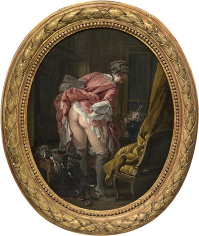 Det indiskrete øyet, 1742 av François Boucher