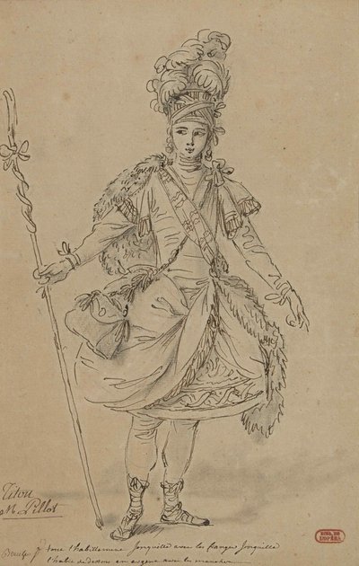 Tithonus. Kostymedesign for operaen Titon et l
