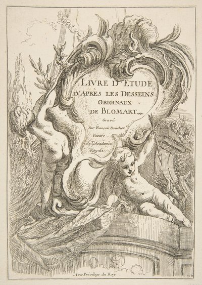 Tittelside, 1753. av François Boucher