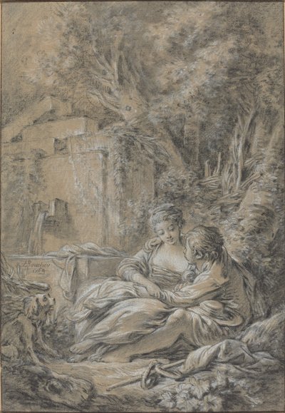 Ansikt til ansikt av François Boucher
