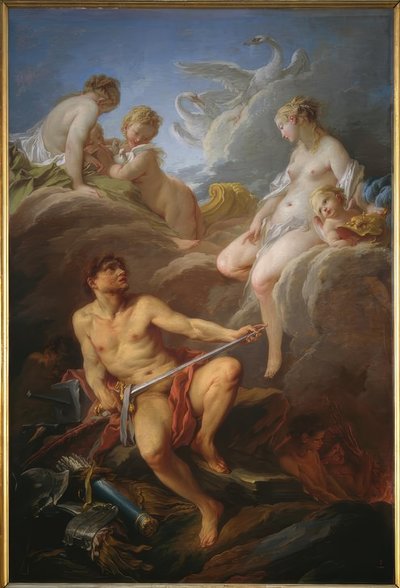 Venus ber Vulcan om våpen til Aeneas av François Boucher
