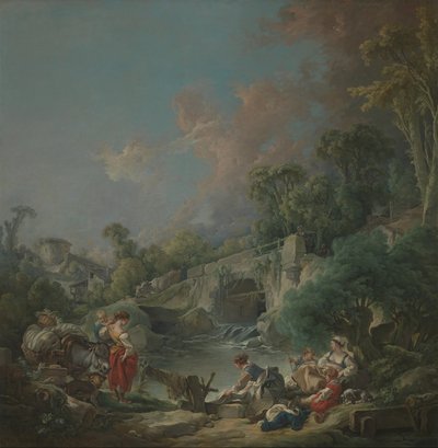 Vaskekoner, 1768 av François Boucher