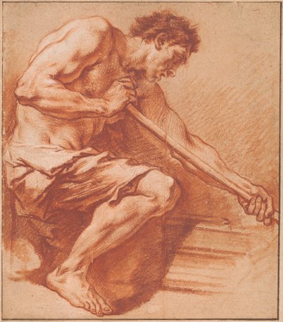 Arbeider i en smie av François Boucher