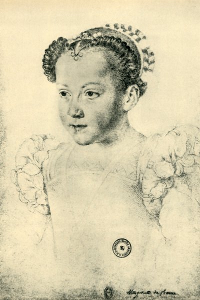 Margaret av Valois, 1557, 1943. av François Clouet