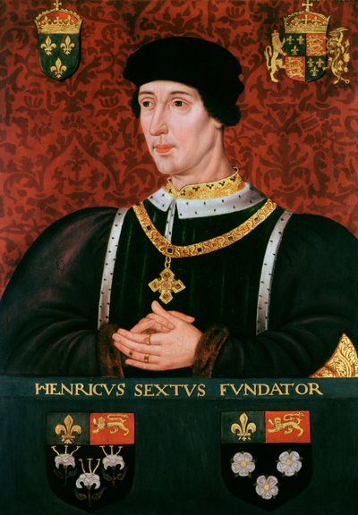 Portrait of Henry VI of England (1421-71) av François Clouet