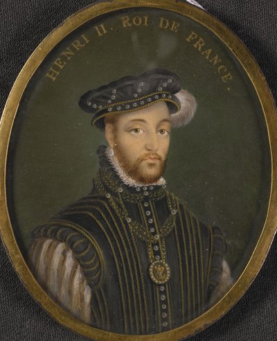 Portrett av kong Henry II av Frankrike Kopi av François Clouet