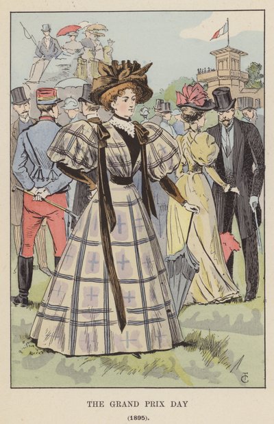 Grand Prix-dagen, 1895 av François Courboin