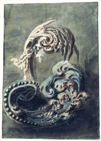 Bla Ornament av François Cuvilliés the Younger