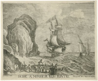 sjølandskap av François Deroy