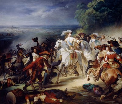 Slaget ved Rocroy, 19. mai 1643, 1834 av François Joseph Heim