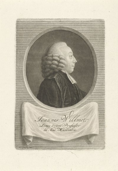 Portrett av Joannes Willmet av François Joseph Pfeiffer (I)