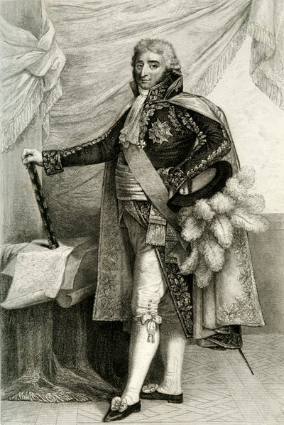 Pierre Augereau, 1804, 1839. av François Pigeot