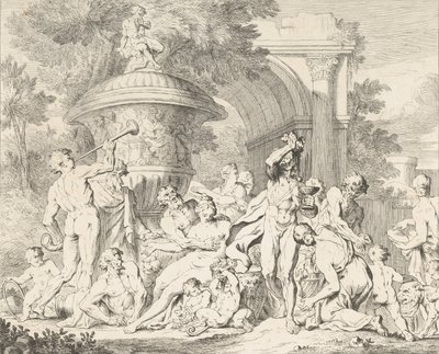 Bachnal, K. 1710-40. av François Roëttiers