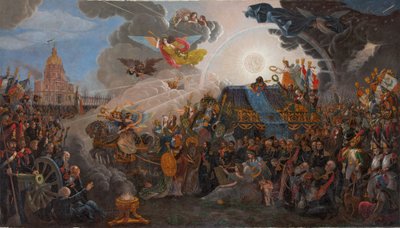 Allegori om returen av asken til Napoleon, 1840. av François Trichot