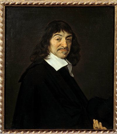 Portrett av Rene Descartes av Frans (after) Hals