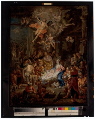 Hyrdenes tilbedelse av Frans Christoph Janneck
