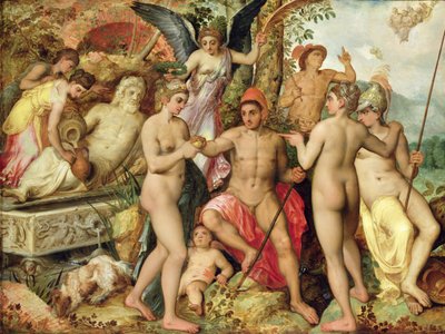 Dommen av Paris, 1548 av Frans Floris