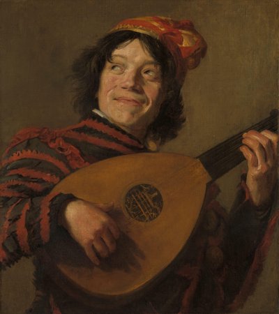 Lutespilleren av Frans Hals (copy after)