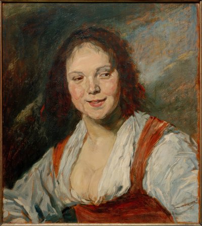 Kopi av Bohémienne av Frans Hals av Frans Hals