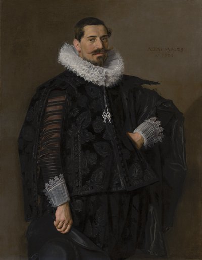 Portrett av Jacob Olycan, 1625 av Frans Hals