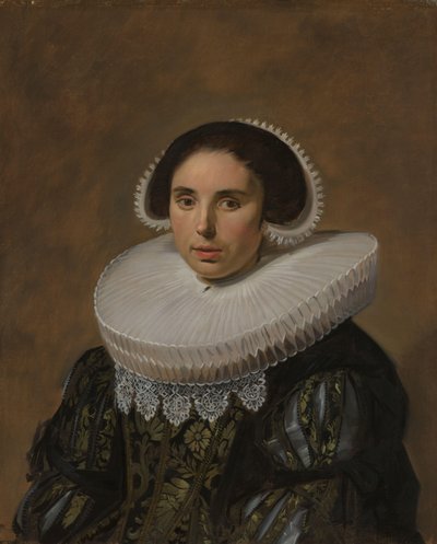 Portrett av en kvinne av Frans Hals