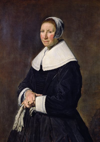 Portrett av en kvinne av Frans Hals