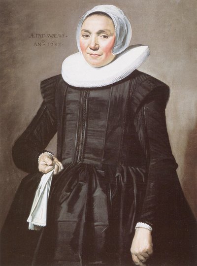 Portrett av en kvinne av Frans Hals