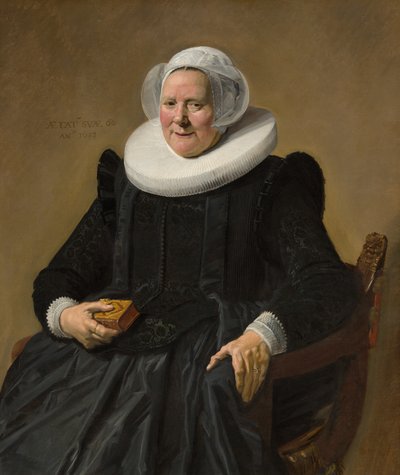 Portrett av en eldre dame av Frans Hals