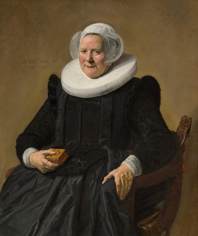 Portrett av en eldre dame, 1633. av Frans Hals