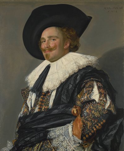 Den leende kavalereren av Frans Hals