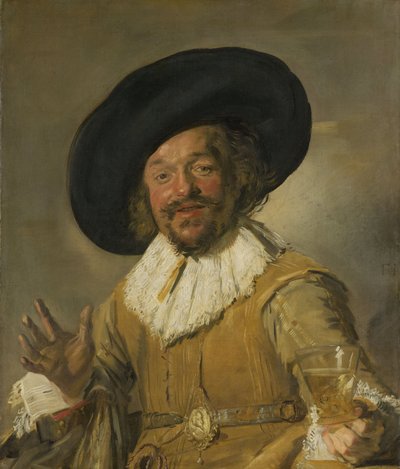 Den glade drikkeren av Frans Hals
