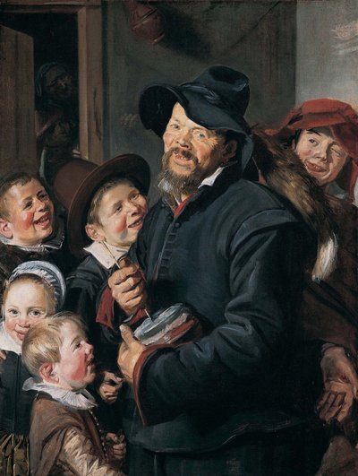 Rommel-Pot-spilleren av Frans Hals