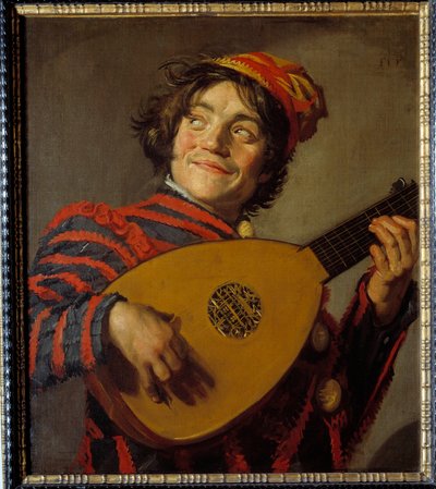 Luttenarren. Maleri av Frans Hals (1580-1666) av Frans Hals