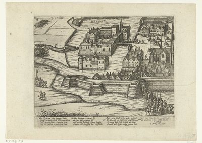 Erobringen av Breda, 1590 av Frans Hogenberg