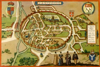 „Planul de Canterbury în secolul al XVI-lea”, 1943. norvegiană av Frans Hogenberg