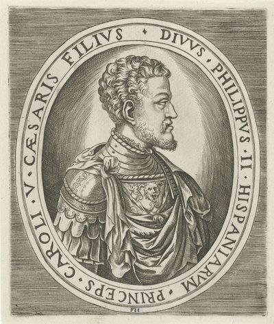 Portrett av kong Filip II, konge av Spania av Frans Huys