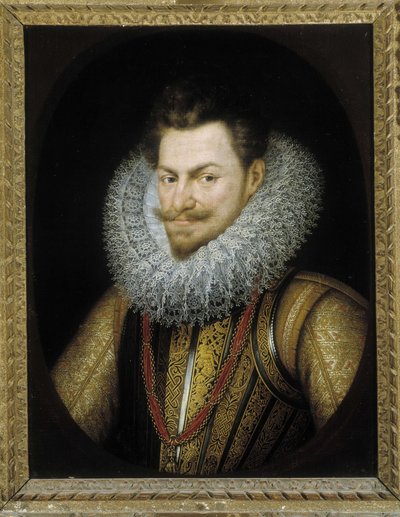 Portrett av erkehertug Albert av Østerrike, guvernør i Nederland av Frans II Pourbus