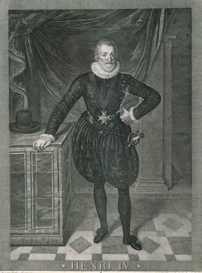Portrett av Henry IV av Frankrike av Frans II Pourbus