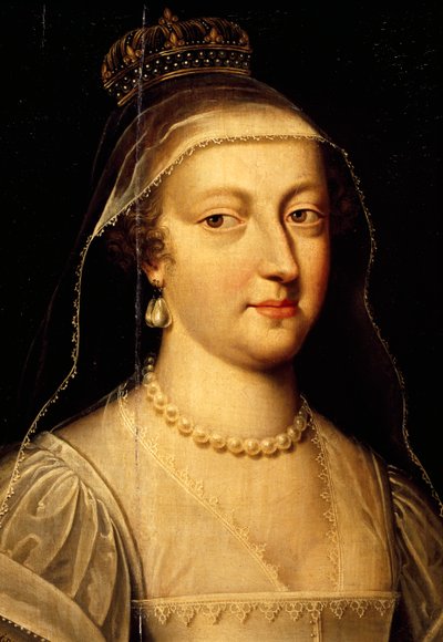 Portrett av Maria Anna av Østerrike (San Lorenzo de El Escorial av Frans II Pourbus