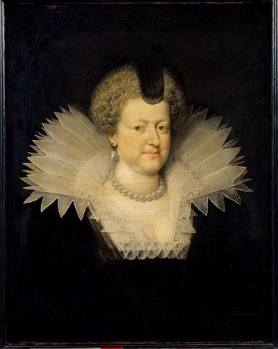 Portrett av Marie de Medici av Frans II Pourbus
