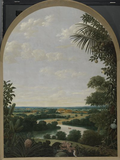 Landskap i Brasil av Frans Jansz Post
