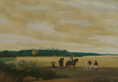 Utsikt over øya Itamaracá, Brasil Utsikt over Itamaracá-øya av Frans Post