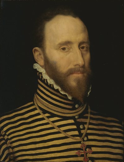 Portrett av en ridder av Calatrava-ordenen, sannsynligvis av Sorias- eller Soreau-linjen (Sorel) av Frans Pourbus (I) (attributed to)