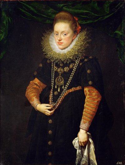 Portrett av Constance av Østerrike 15881631, dronning av Polen, ca 1603 av Frans Pourbus the Younger